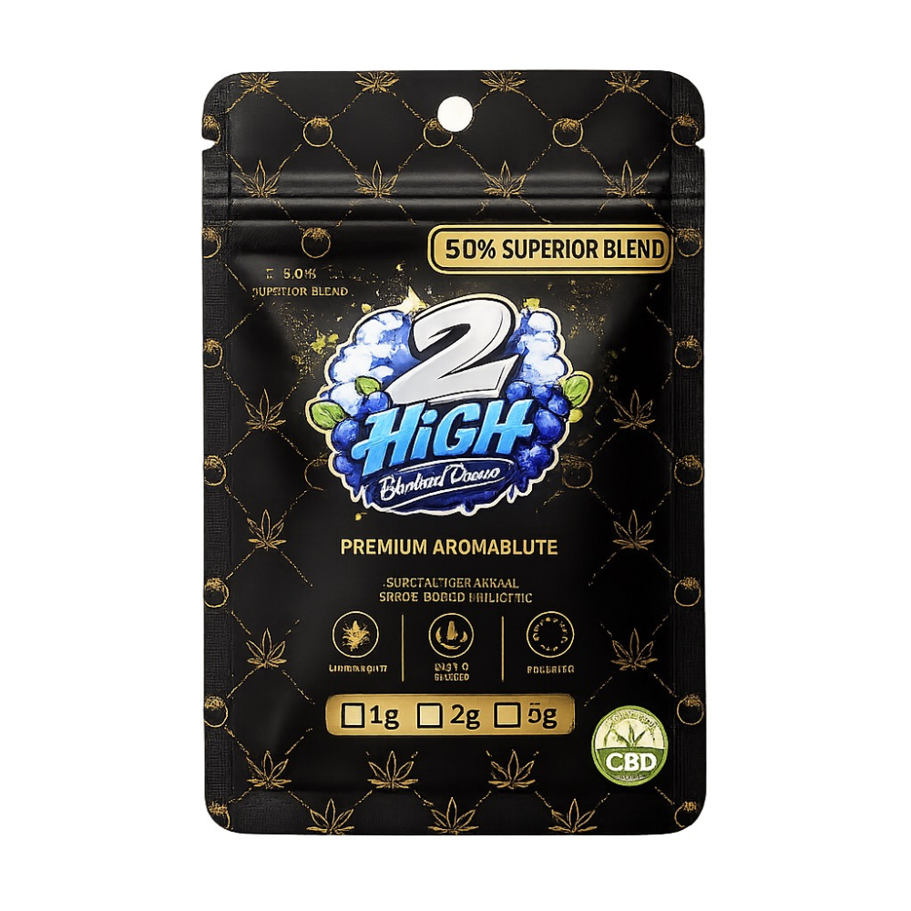 2 HIGH Budz- Dream Blueberry - 1g