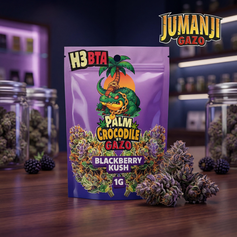 Jumanji Gazo Budz – Blackberry Kush - 1g