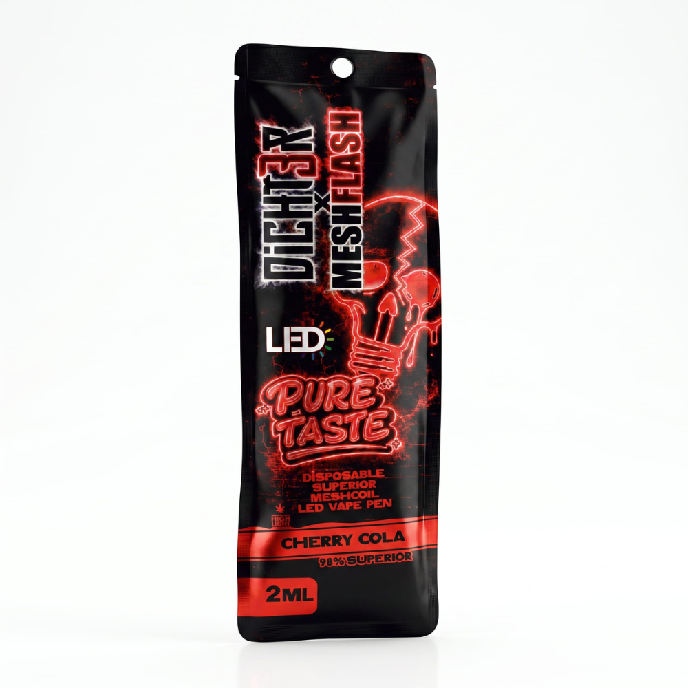 DICHT3R X MESH FLASH Vape - Cherry Cola - 2ml