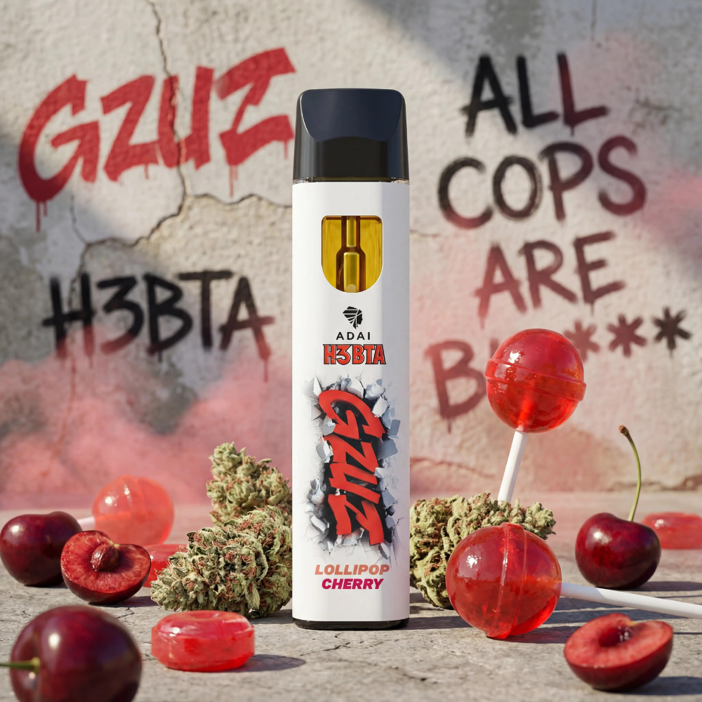 GZUZ - Lollipop Cherry - 1ml